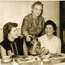 Mildred (Armour) Gold and Two Unidentified Women